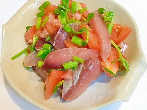 簡単おつまみ イナダとトマトの黒酢カルパッチョ レシピ 作り方 By えだ豆カシューナッツ 楽天レシピ 簡単おつまみ イナダとトマトの黒酢カルパッチョ レシピ 作り方 By えだ豆カシューナッツ 楽天レシピ